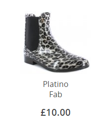 Platino Fab Ankle Wellie