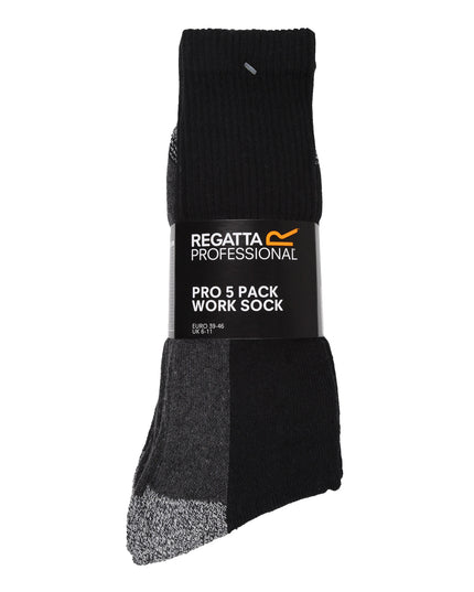 Pro 5Pk Work Socks