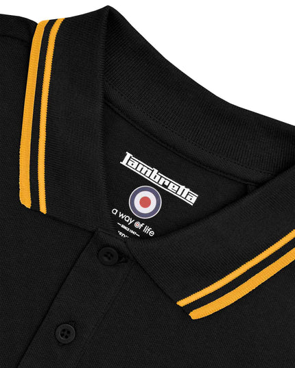 Mens Twin Tipped Polo