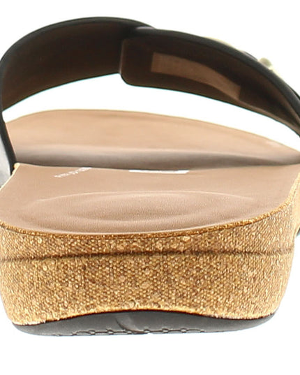 Iqushion Adjustable Leather Slides