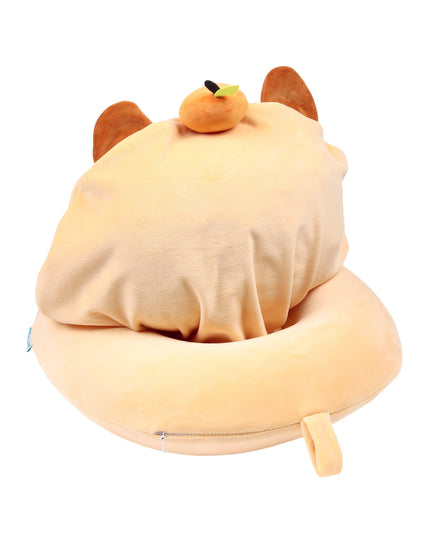 Capybara Travel Pillow