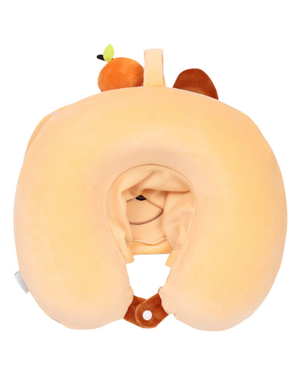 Capybara Travel Pillow
