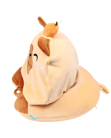 Capybara Travel Pillow