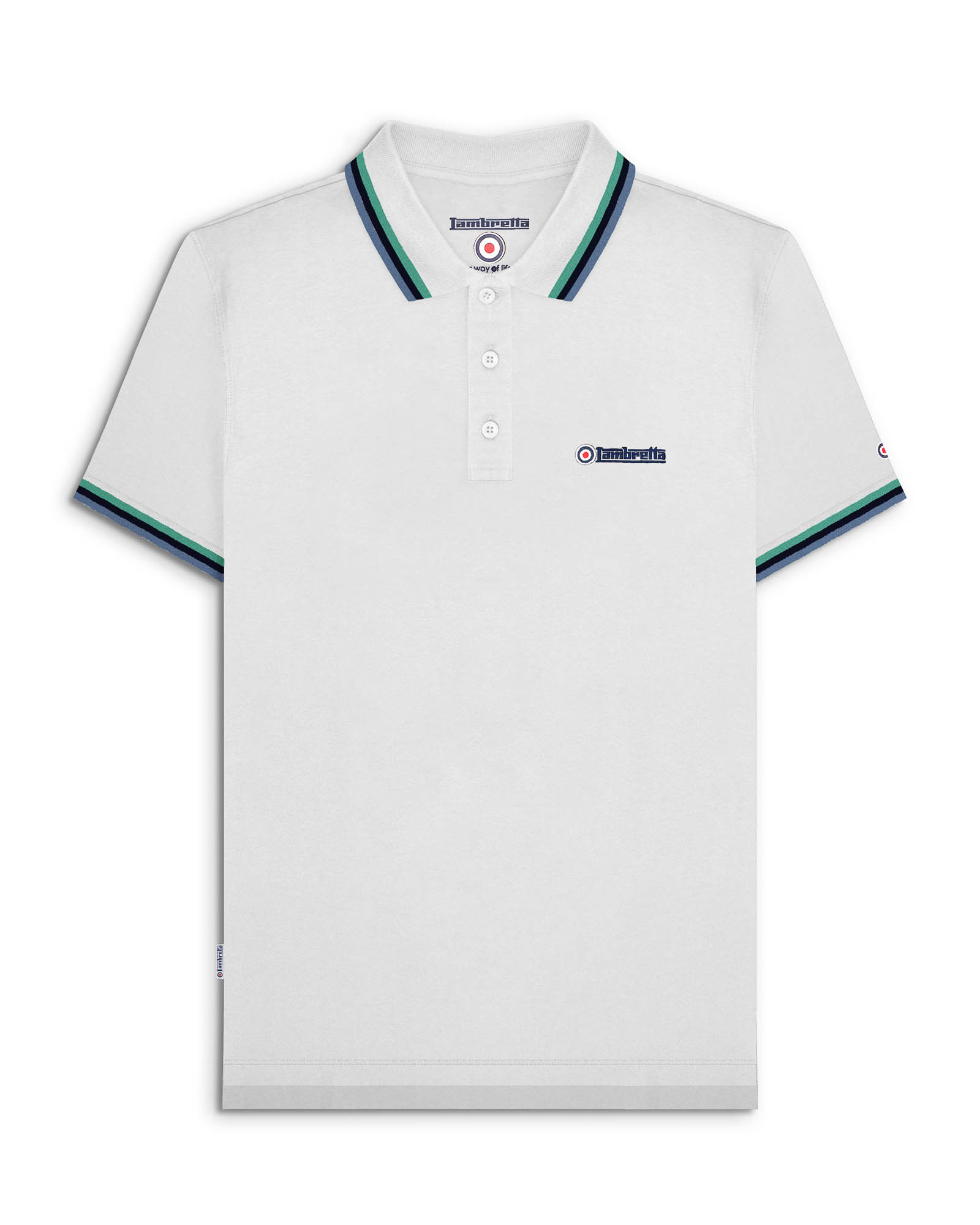Mens Twin Tipped Polo