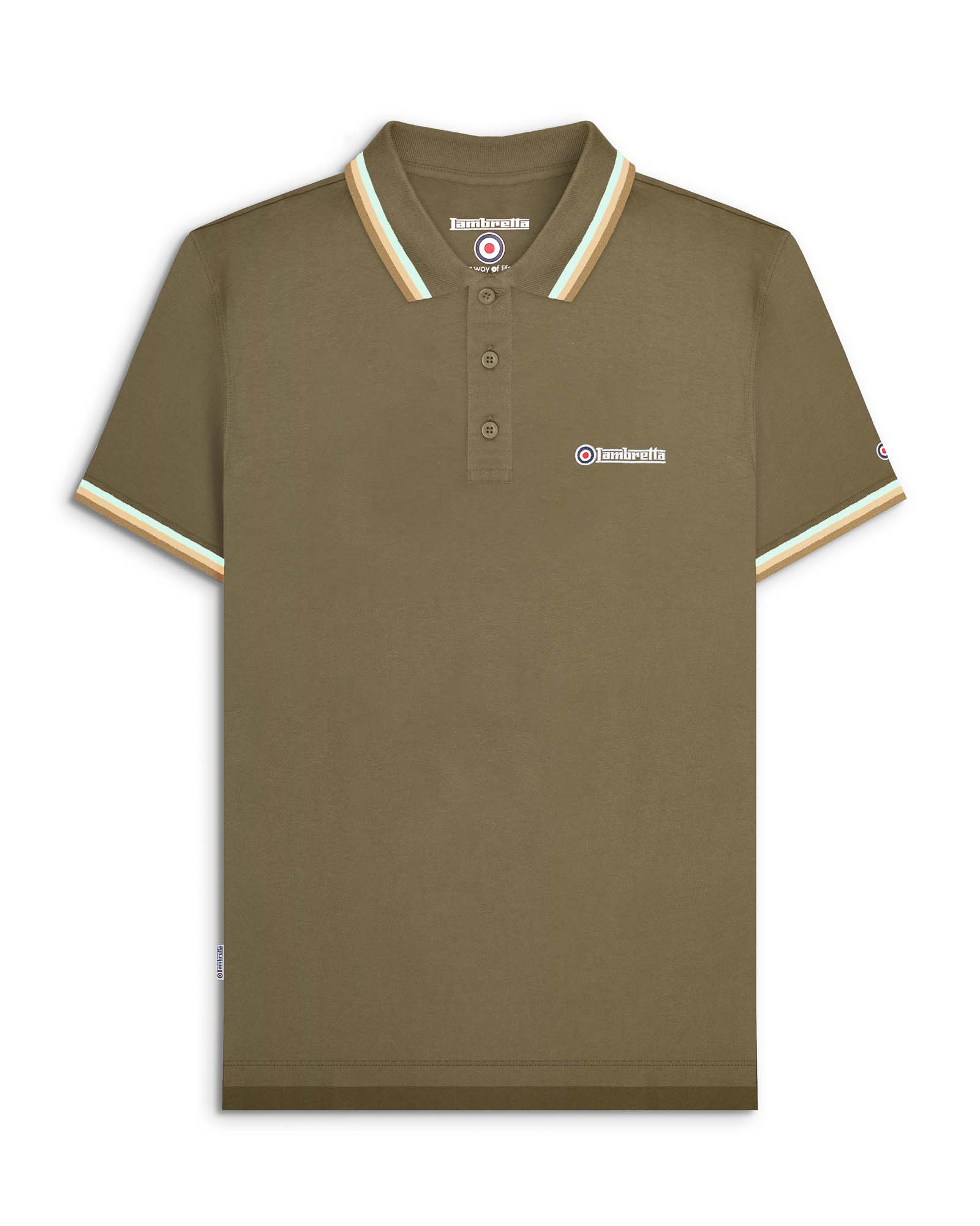 Mens Twin Tipped Polo