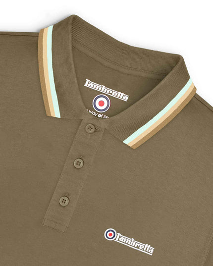Mens Twin Tipped Polo