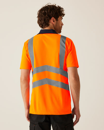 Hi-Vis Pro Short Sleeve Polo