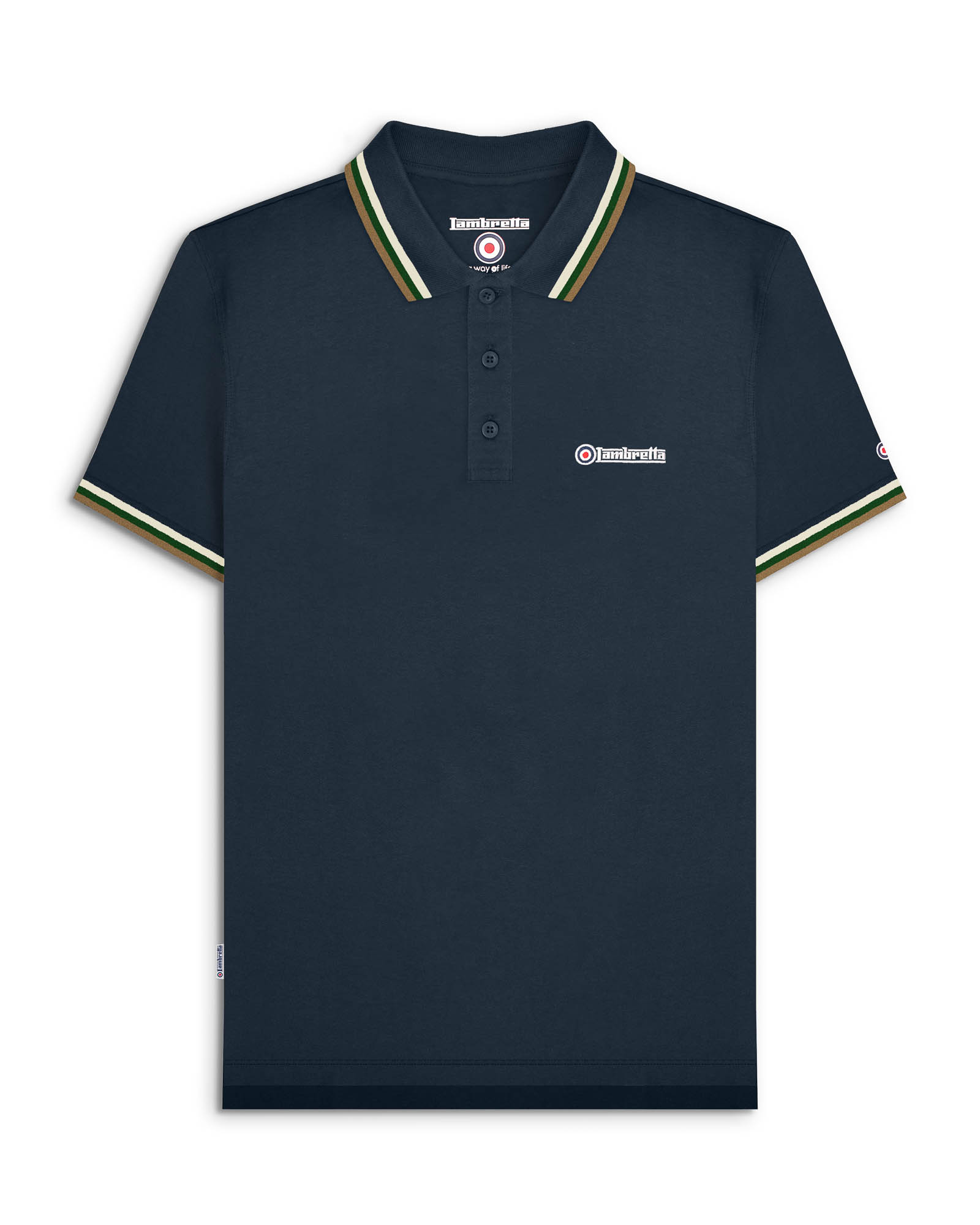 Mens Twin Tipped Polo