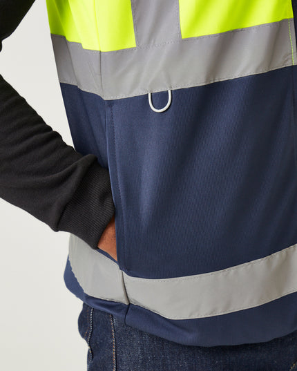 Hi-Vis Full Zip Gilet