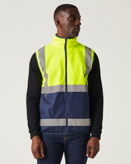 Hi-Vis Full Zip Gilet