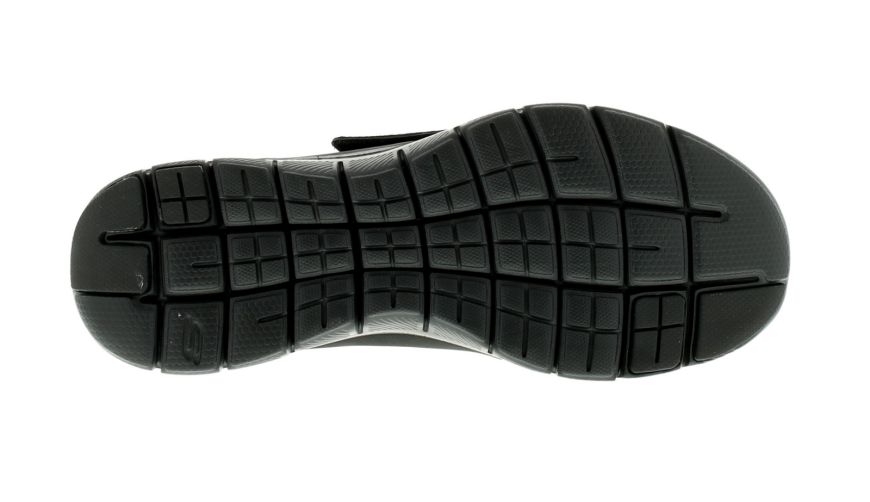 Skechers black flex advantage 2.0 trainers outlet