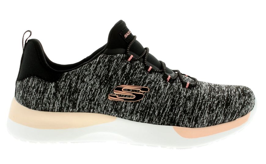 Skechers Dynamight Break Thro Black Coral Women S Trainers Wynsors