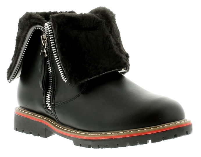 Princess Stardust Hayley Black Girls Boots Wynsors