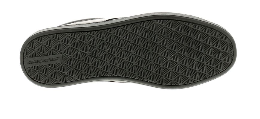 Skechers black lanson trainers discount