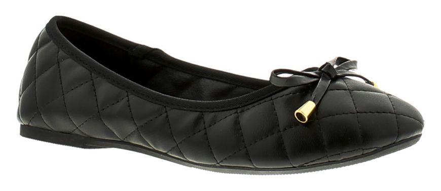 Platino Klariss Black Girls Shoes Wynsors