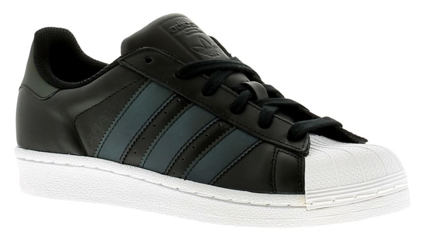 Adidas Originals Superstar J Black White Girls Trainers Wynsors