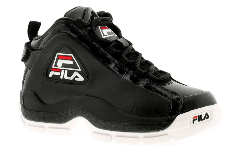 Fila black and white trainers deals