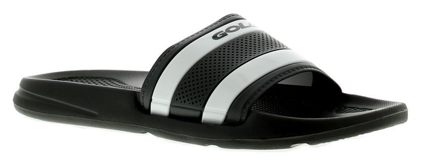 Gola Nevada Black White Mens Sandals Wynsors