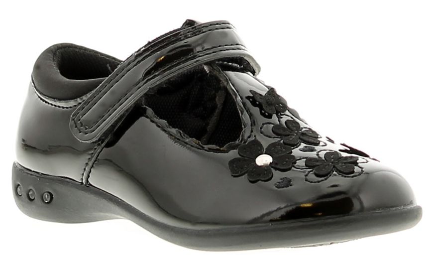 Wynsors girls school shoes top