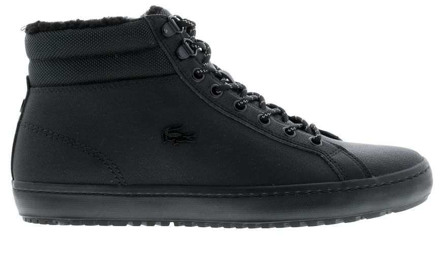 Lacoste Straightset Thermo Black Men S Boots Wynsors