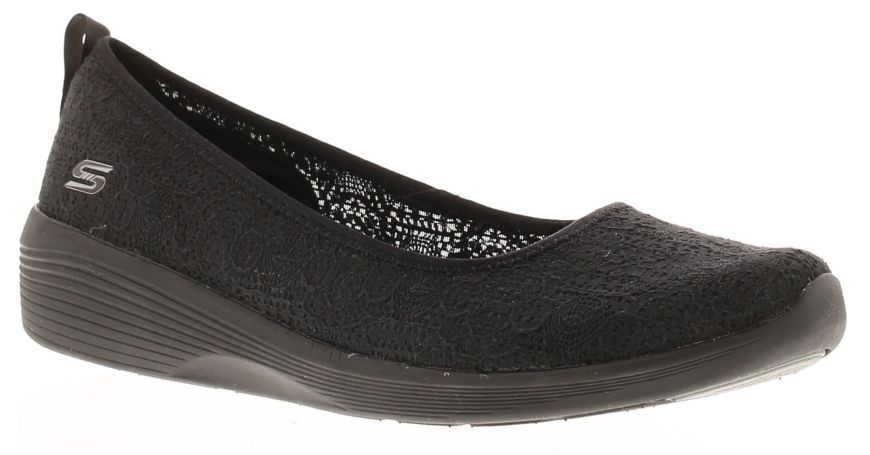 Skechers Arya Airy Days Black Women S Shoes Wynsors