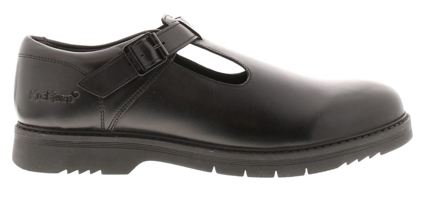 Kickers Finley T Bar Black Women S Shoes Wynsors