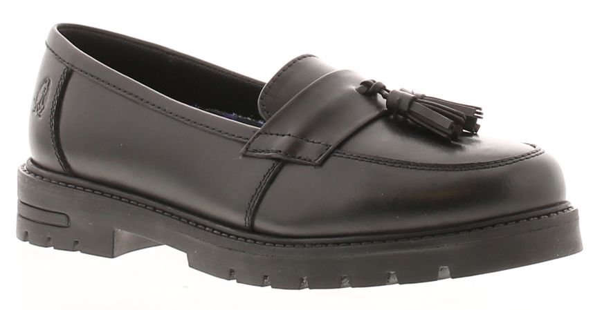 Hush Puppies Cambridge Black Girls Shoes Wynsors