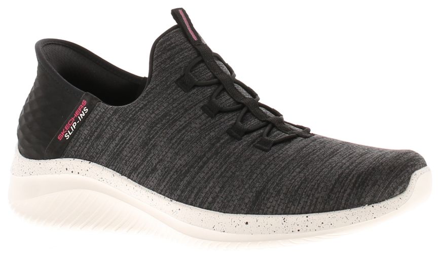 Skechers Ultra Flex 3.0 Right Black Charcoal Women S Trainers Wynsors