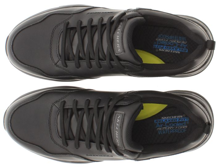 Skechers air cooled memory foam hombre clearance