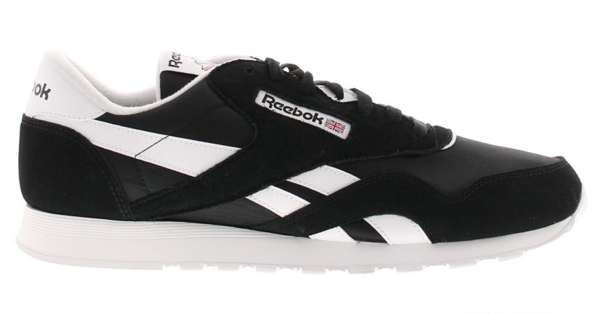 Reebok Classic Nylon Black Men S Trainers Wynsors