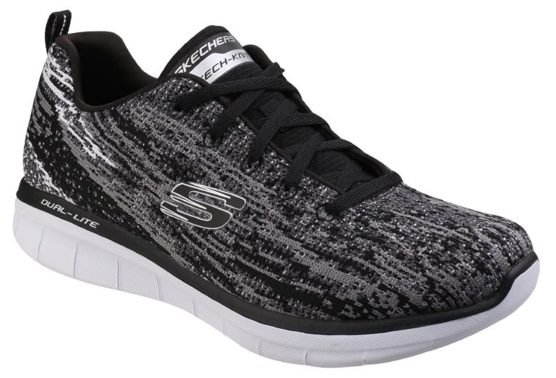 Skechers Synergy 2.0 Black Grey Women S Trainers Wynsors