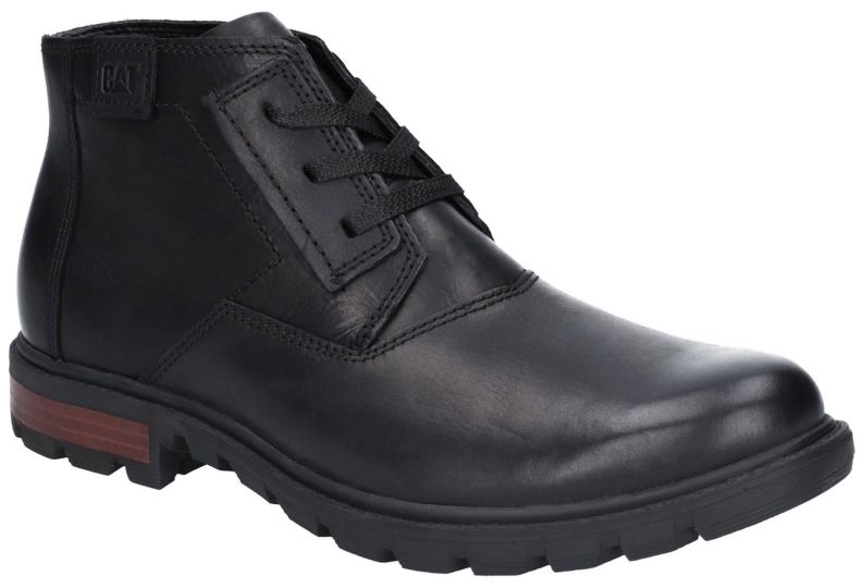 Caterpillar Stats Black Mens Boots Wynsors