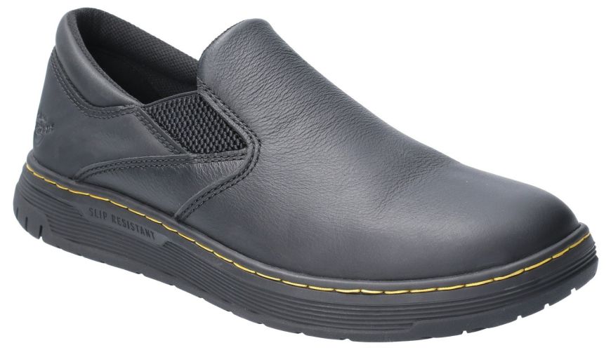 Mens doc marten slip on shoes hot sale