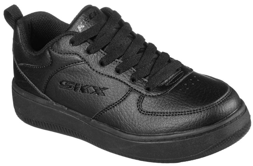 Skechers Sport Court 92 Black Boys Trainers Wynsors