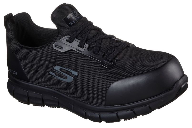 Skechers women's sure track black cheap