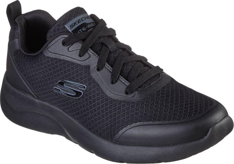 Skechers Dynamight 2 Fullpace Black Men S Trainers Wynsors
