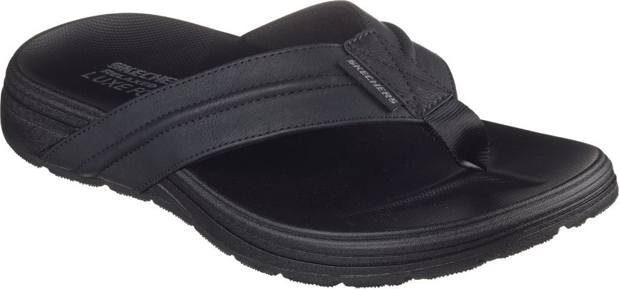 Skechers leather flip flops clearance