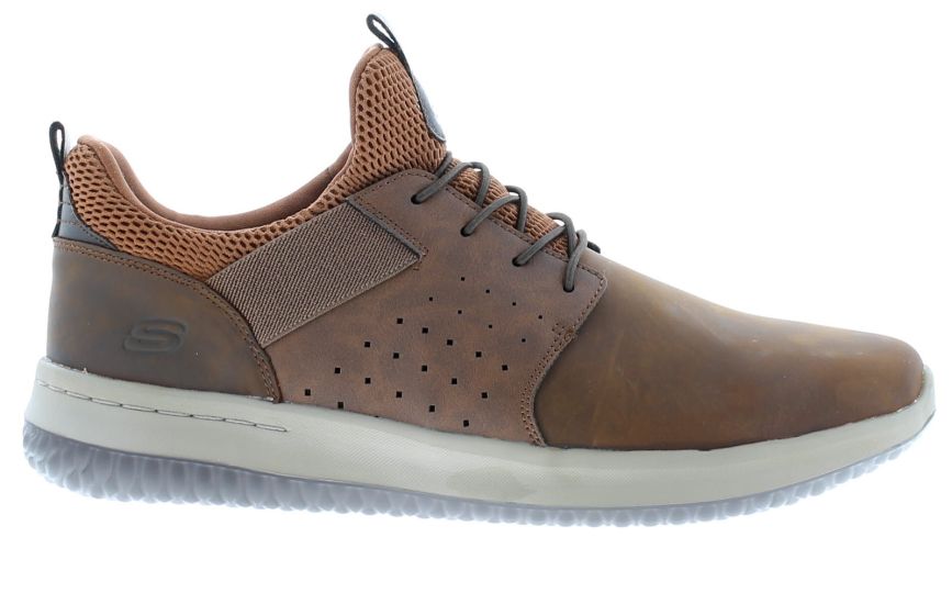 Skechers Delson Axton Brown Men S Shoes Wynsors