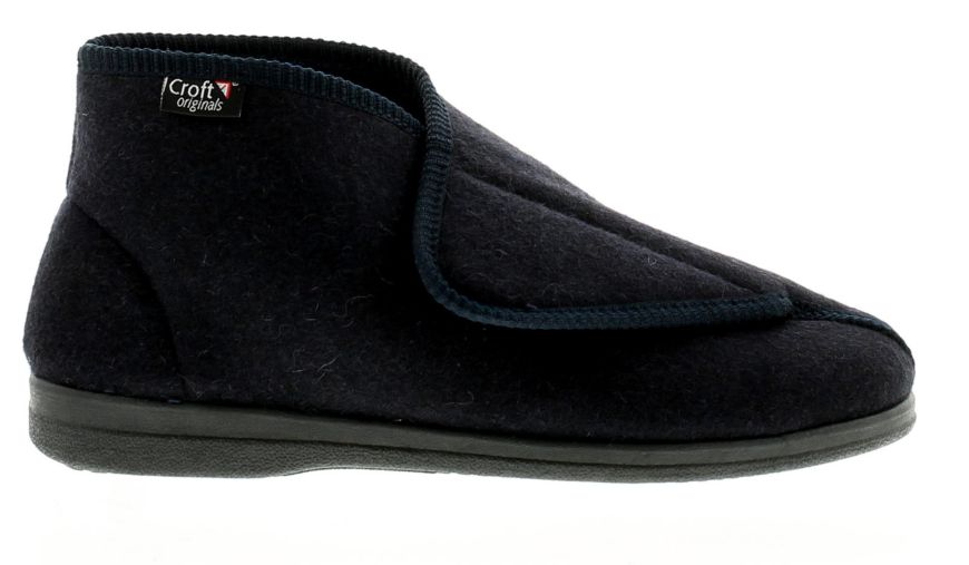 Croft Originals Gregg Blue Mens Slippers Wynsors