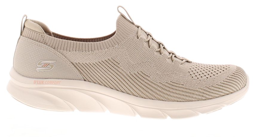 Skechers Dlux Comfort Bonus Taupe Women S Trainers Wynsors
