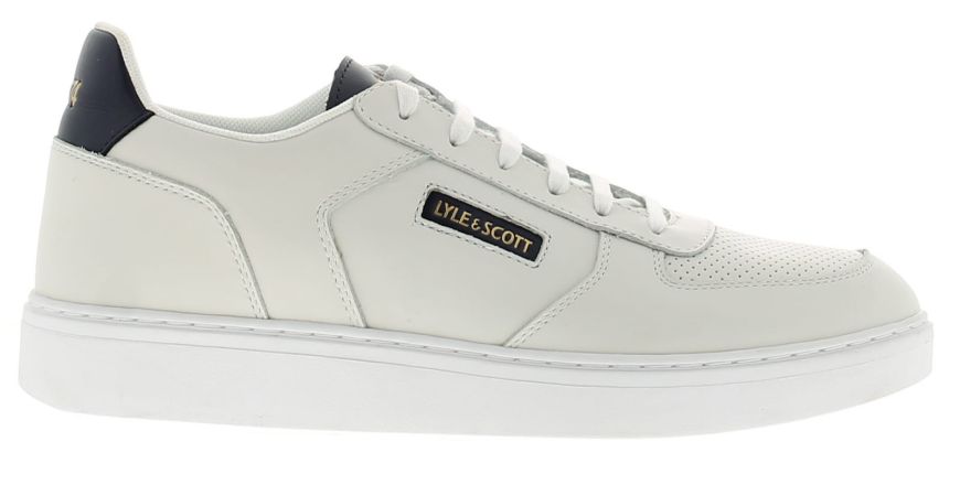 Lyle & Scott Mcmahon White | Men'S Trainers | Wynsors
