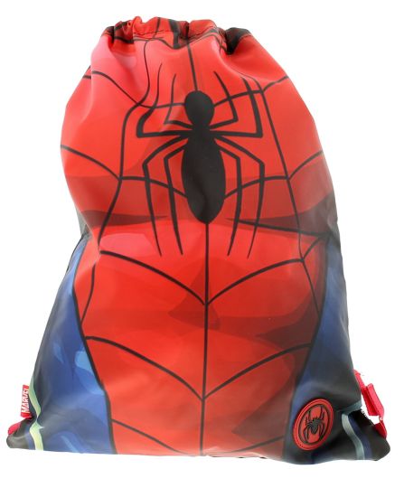 Spiderman drawstring bag hotsell