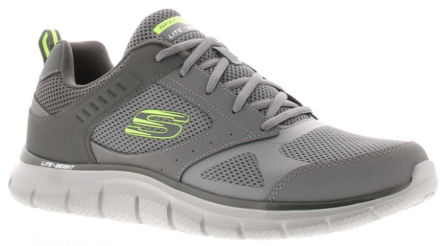 Skechers flex appeal mens grey discount