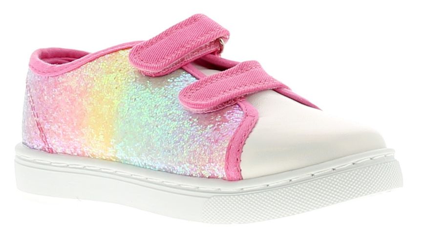 Buckle My Shoe Glitter Pink Girls Shoes Wynsors