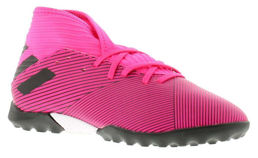 Adidas Performance Nemeziz 19.3 Tf J Pink Boys Trainers Wynsors