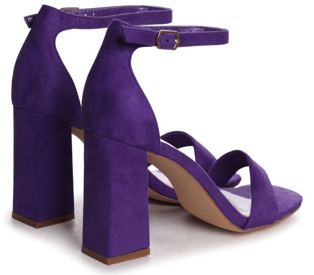Purple suede sandals on sale