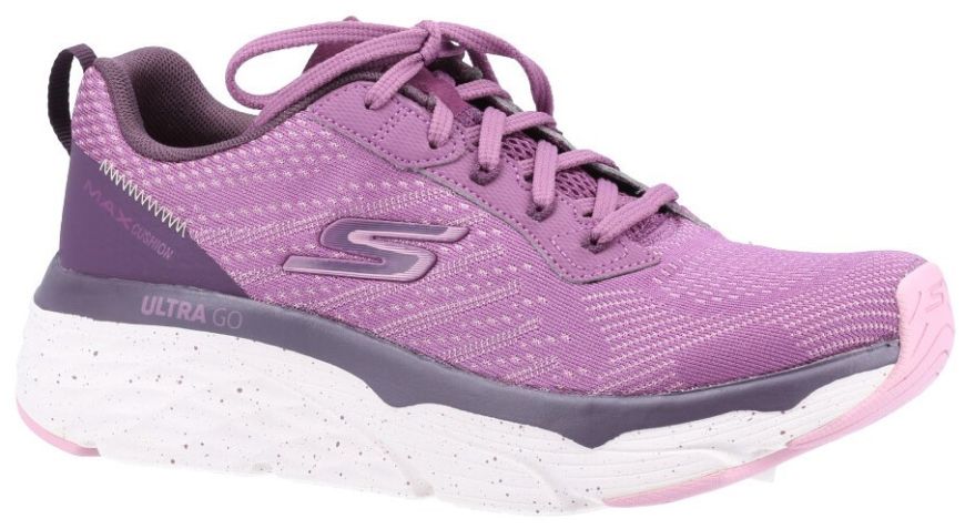 Skechers Max Cush Elite Burgundy Women S Trainers Wynsors