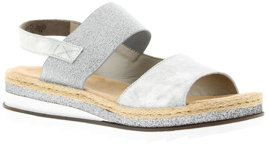 Rieker Rieker Silver Women S Sandals Wynsors