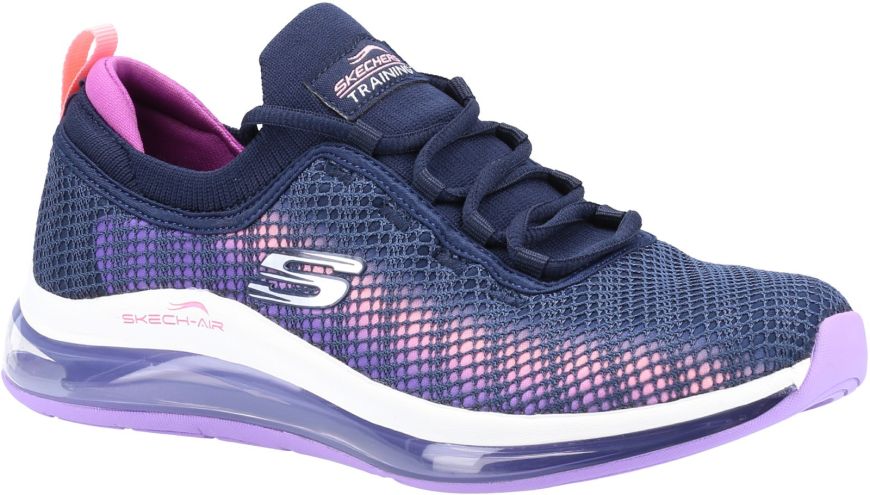 Skechers S A Element 2.0 Navy Lavendar Women S Trainers Wynsors
