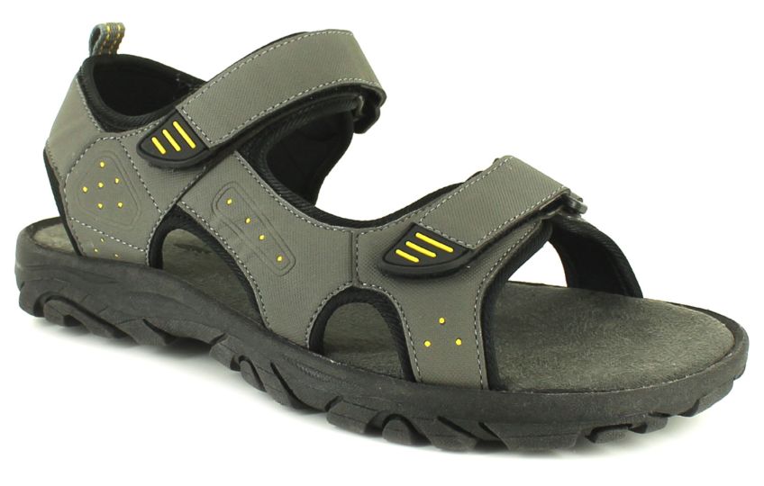 Barrier Island Tern Grey Yellow Black Men S Sandals Wynsors